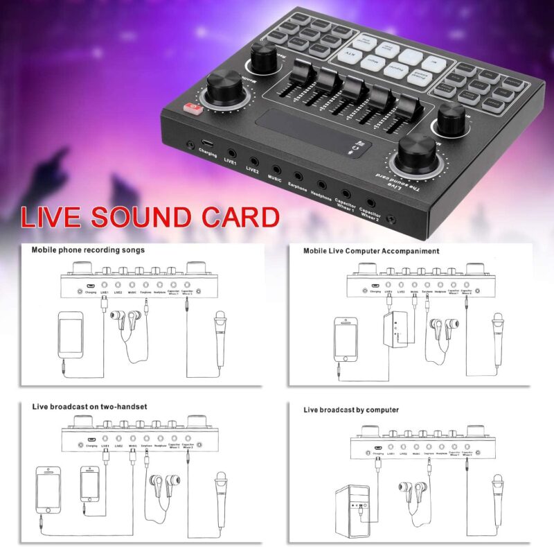 V9 sound card - professional braodcast equipements