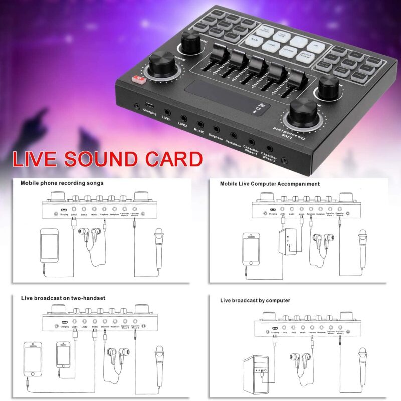 V9 sound card - professional braodcast equipements